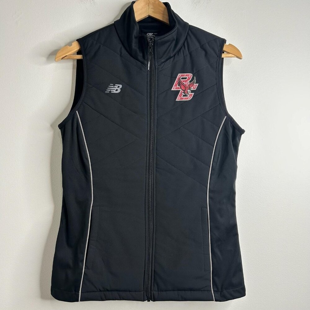 Boston College Eagles Vest Womens Small Black NCAA‎ College Football New Balance
